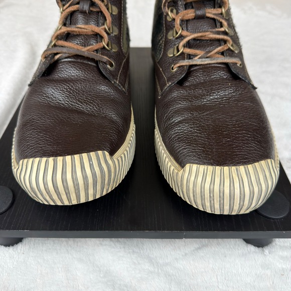 Timberland Smartwool‎ Anti-Fatigue Boots Sneaker Brown Plaid Leather Men\'s 14 M main image 10